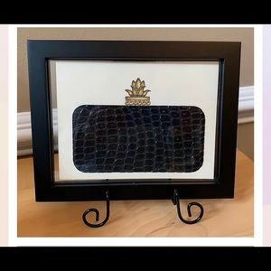Framed handbag art